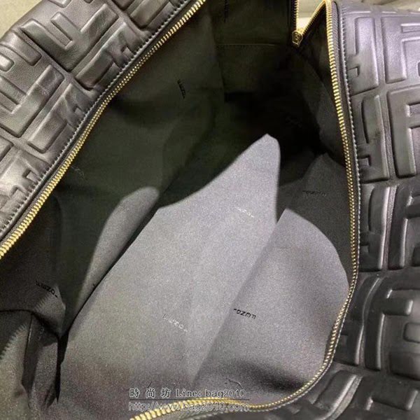 FENDI女包 新款手提包 浮雕雙F 枕頭包 芬迪女挎包  fdz2187